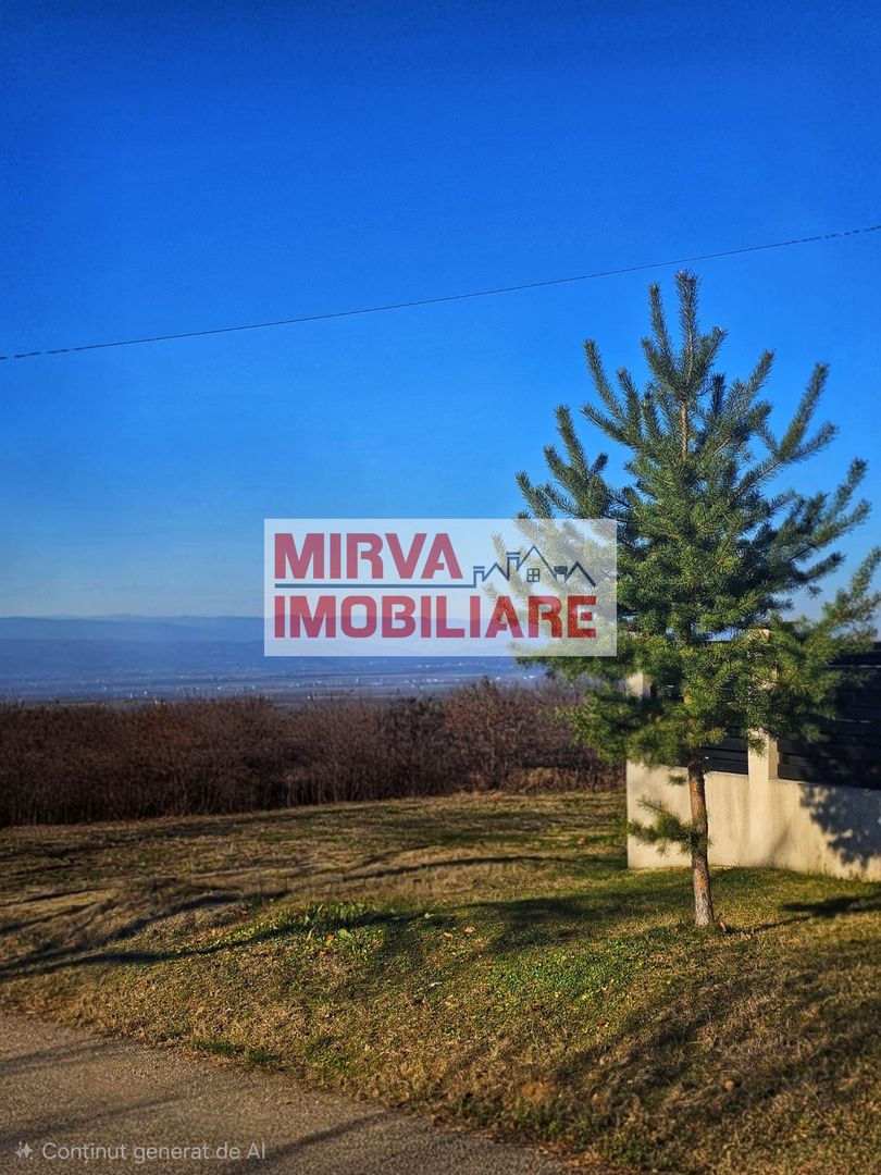 Teren intravilan 1.000 mp – Seciu, 2 deschideri, Priveliște panoramica - Poză 5