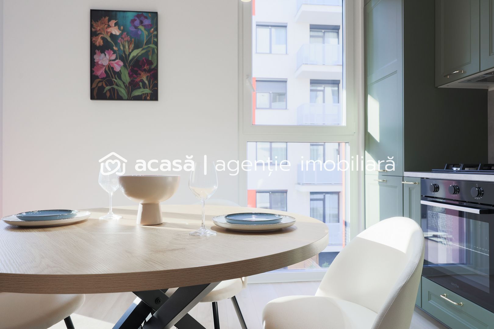 Apartament cu 2 camere NOU, finisat cu Chirias inclus - Poză 9