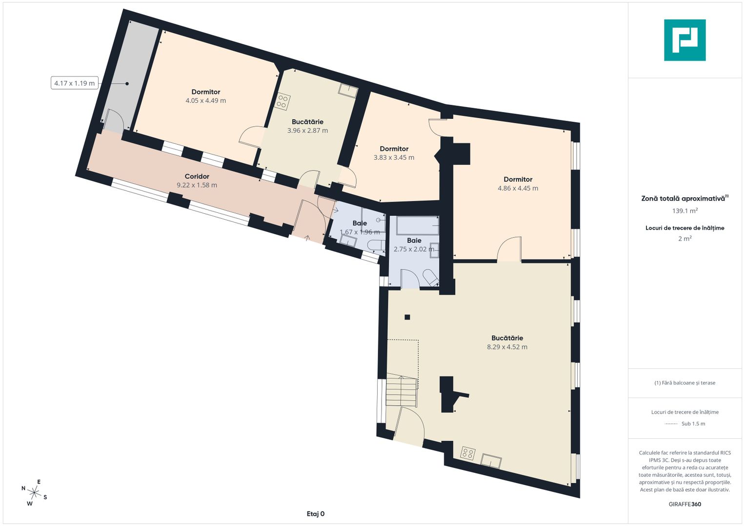 Două case, curte mare, lângă Castelul Huniazilor - Poză 6