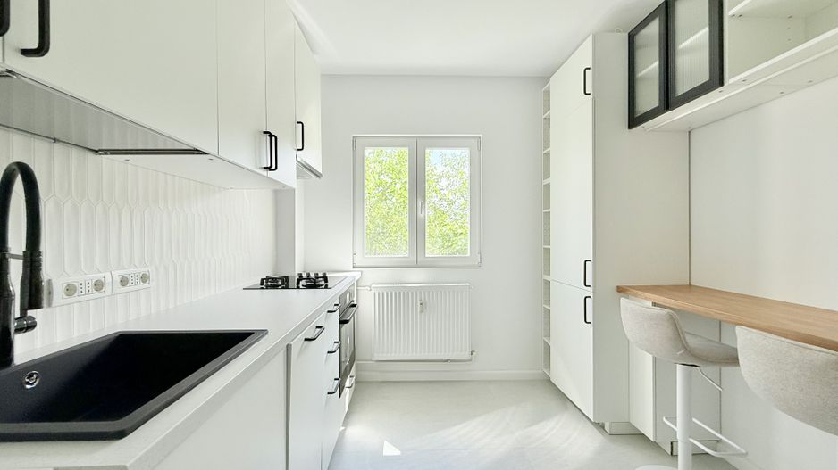 Apartament 3 camere complet renovat, Dorobanți, mobilat și utilat - Poză 12