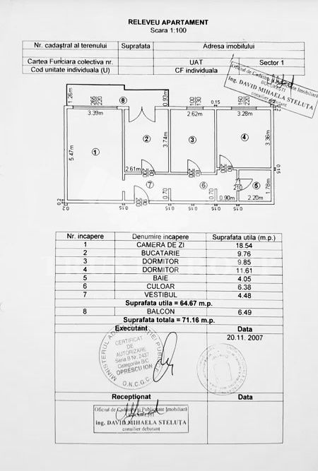 Apartament 3 camere Titulescu | Imobil 1977 - Poză 7