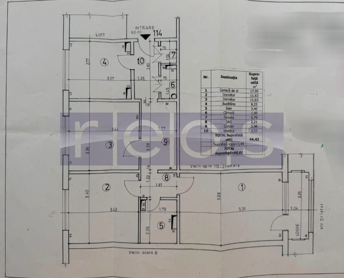 VANZARE 3 CAMERE DECOMANDAT DRISTOR - Poză 9