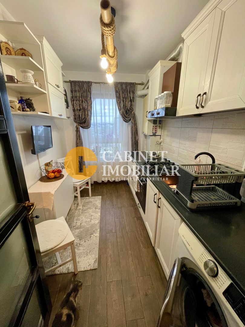 ETAJ INTERMEDIAR - 2 CAMERE DECOMANDAT - MOBILAT UTILAT - POPAS PACURARI - Poză 4