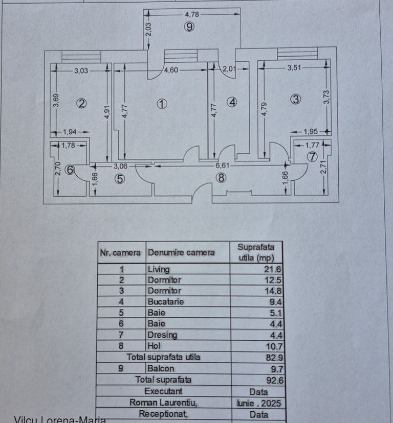 Apartament 3 camere Nusco, la 5 minute de mall Promenada! - Poză 16