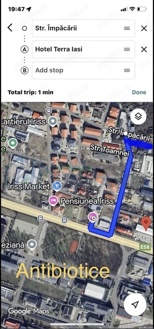 Teren de vânzare, 300 mp, strada Împăcării, Valea Lupului - Poză 1