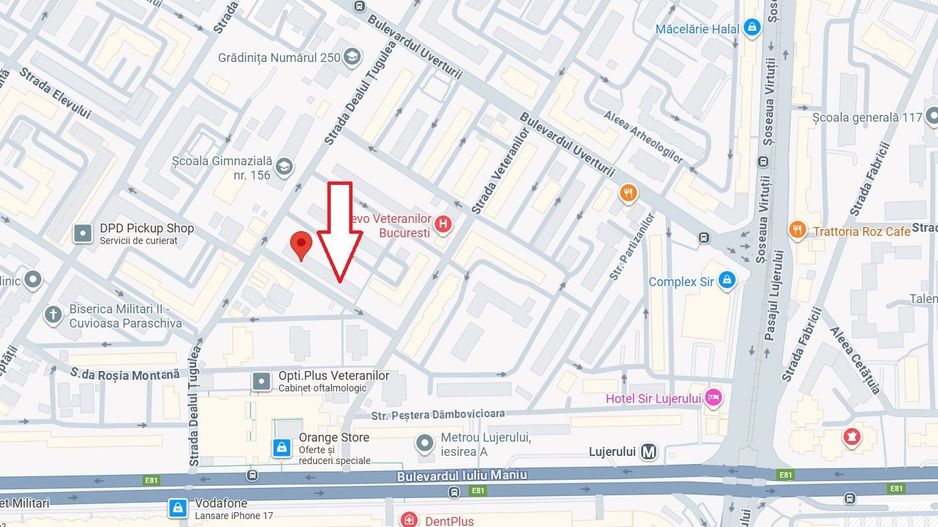 MILITARI LUJERULUI METROU 2 Camere Etaj 2din4 Bloc Reabilitat Termic - Poză 8