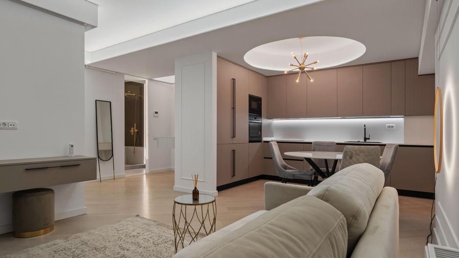 DE VANZARE APARTAMENT 3 CAMERE MOBILAT UTILAT CORTINA NORTH - Poză 5