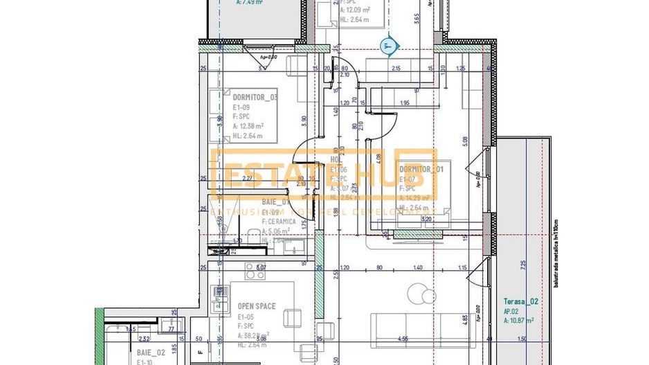 Apartamente 4 camere | Standarde NZEB | Comision 0 - Poză 7