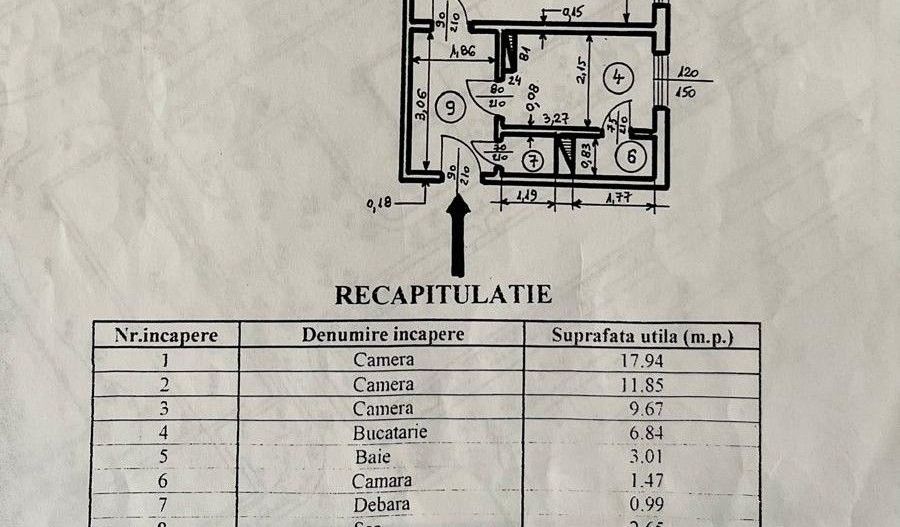 Apartament 3 camere - Metrou Aparatorii Patriei | Centrala Proprie - Poză 5