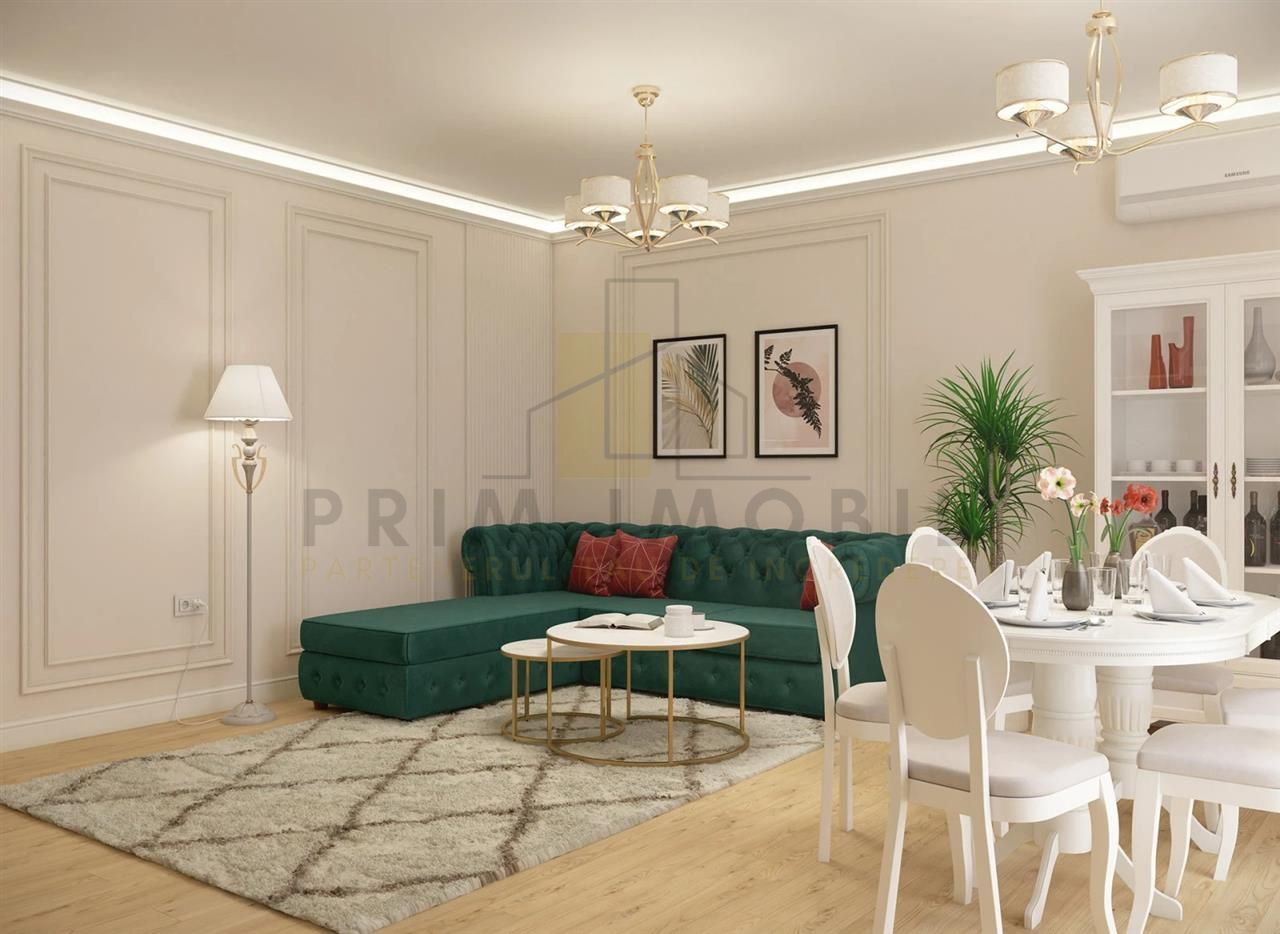 2 Camere decomandat 67 m2 bloc nou de vanzare Alexandru cel Bun / Galata Comision 0% - Poză 9