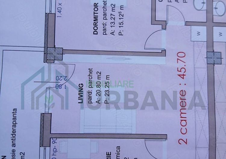 Apartament 2 camere, 46 m2, Rediu-Păcurari, Iași - 53.000 EUR - Poză 2