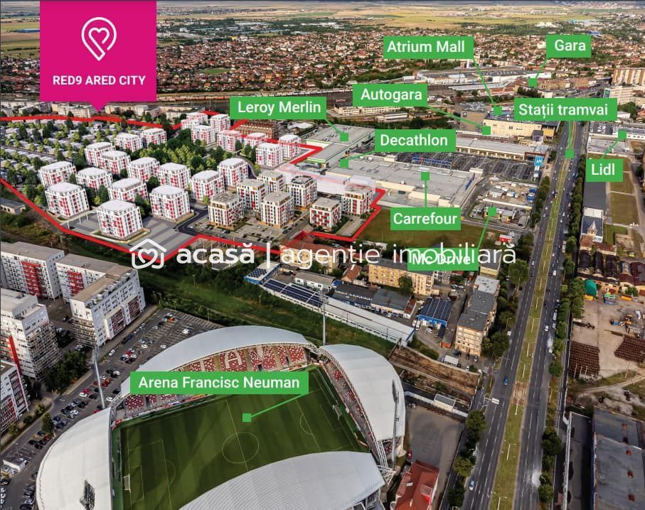 Ocazie pentru investitori, teren langa cel mai frumos parc din Arad - Poză 2