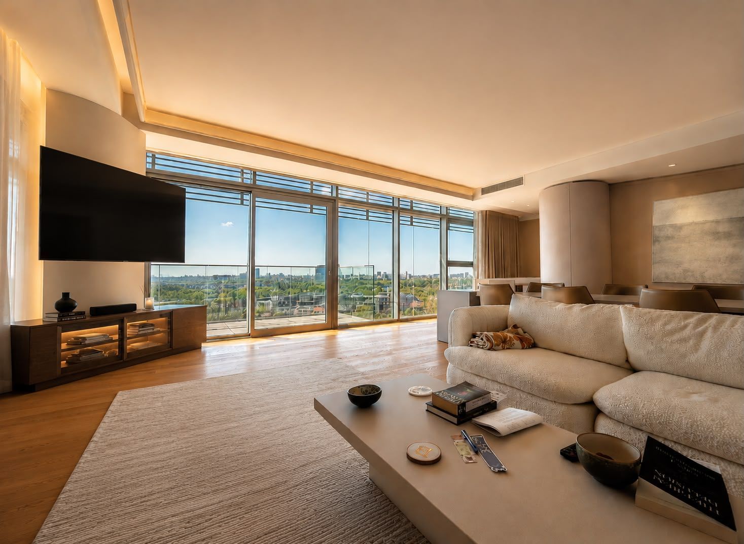 Persoana Fizica Apartament mobilat designer 4 camere Upsite panoramic view Lac - Poză 4