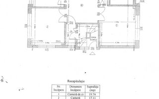 APARTAMENT 3 CAMERE | MEZANIN | PRIMAVERII - Schiță 17