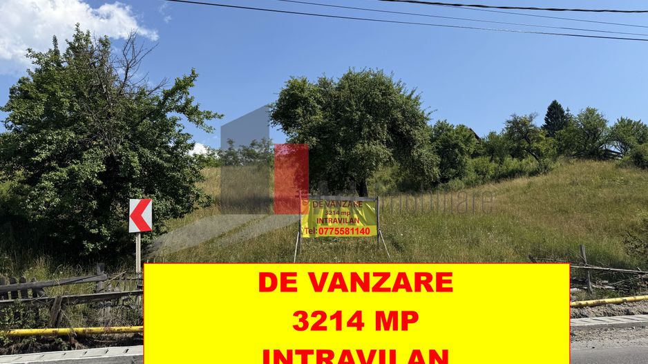 Teren intravilan 3214 mp  în Rucăr cu deschidere 56 m în DN73 - Poză 8
