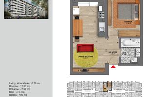 Apartament 2 Camere Weiner Residence Militari Direct Dezvoltator - Poză 3