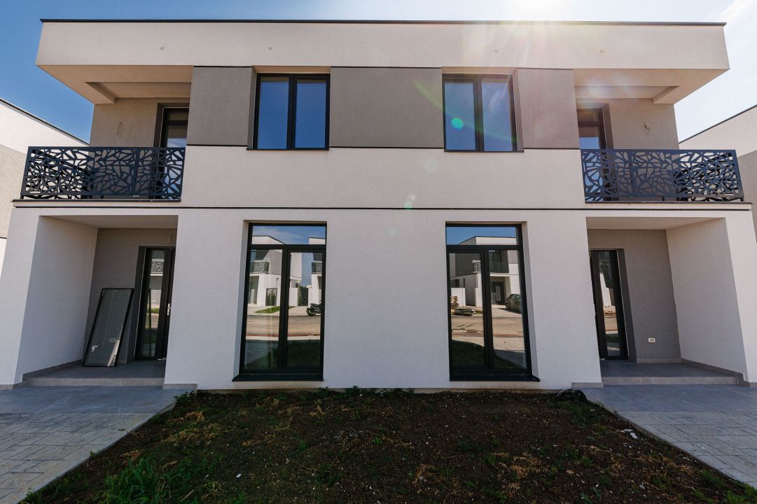 Duplex mobilat modern 5 camere, 3 bai, Mehala-Timisoara, COMISION 0 - Poză 27