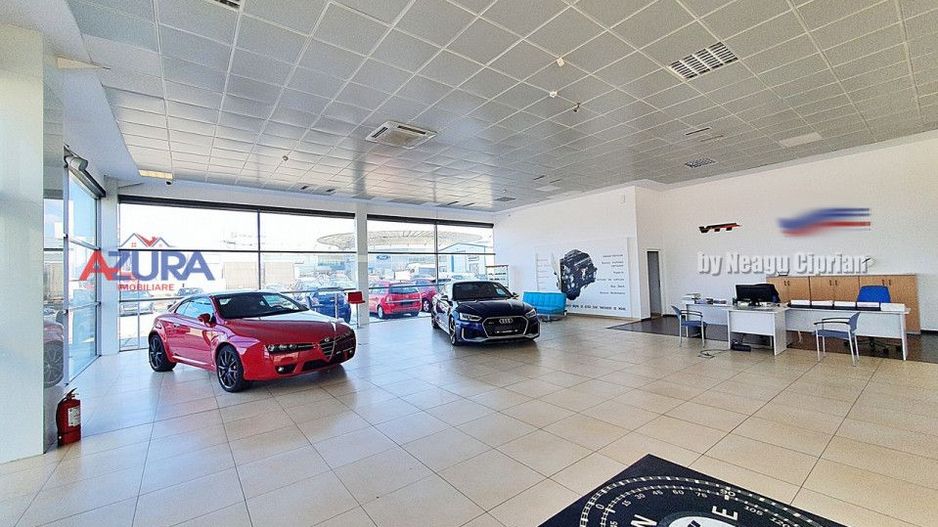 Spatiu Showroom + parcare, Stradal, DN65 Tiriac Auto Albota Pitesti - Poză 3