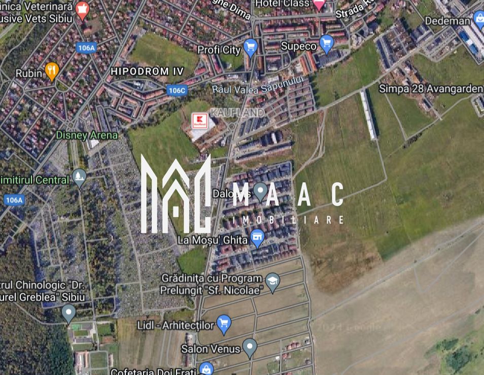 Teren intravilan | 5.763 mp | Calea Cisnadiei - Poză 2