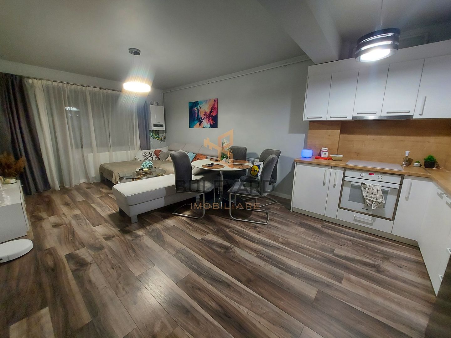 Apartament modern cu 2 camere+Terasa! - Poză 2