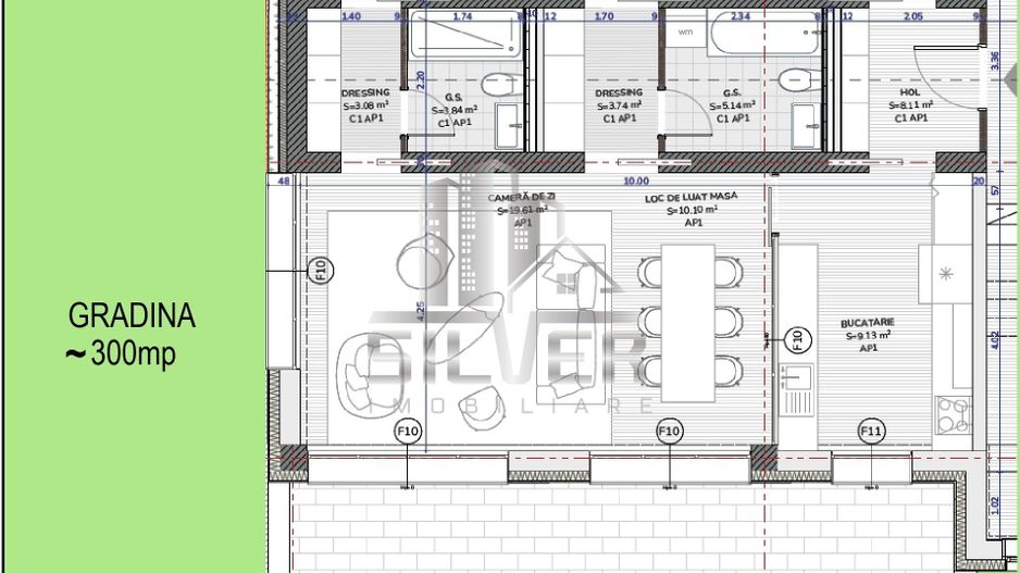 Apartament de lux cu Gradina, Terasa, Parcare subterana + Piscina - Poză 2