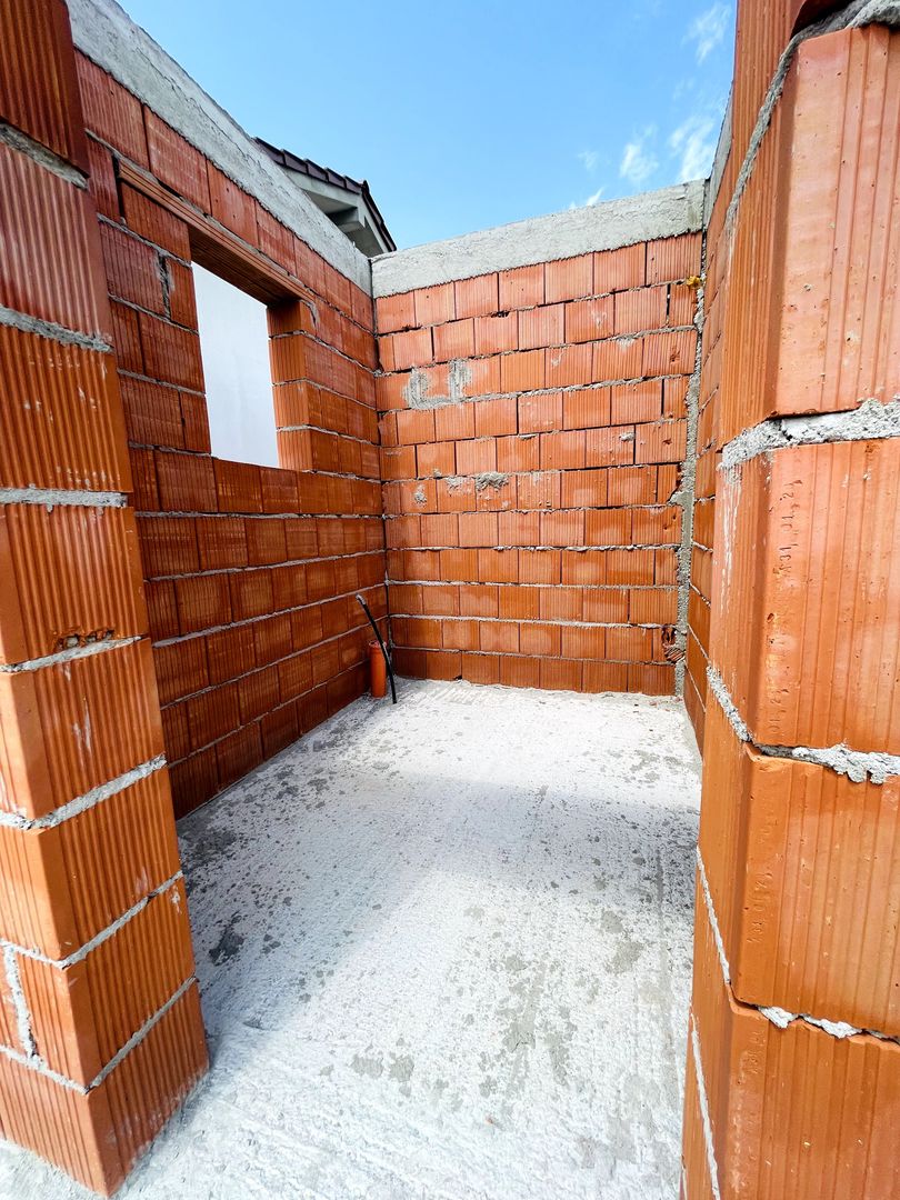 Casă la roșu, plan Parter – 500 mp teren, front 20 ml – Cihei - Poză 8