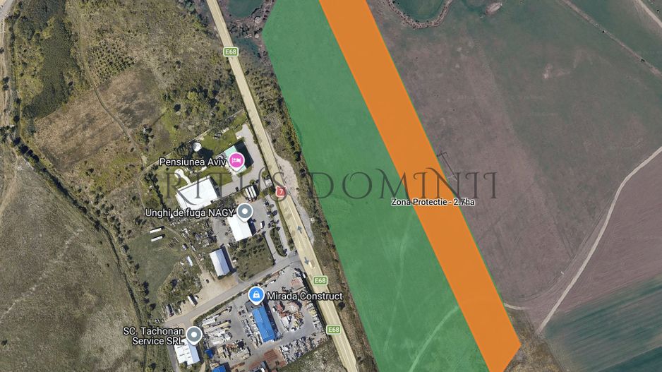 Teren Industrial de 7.71 hectare, Centura Arad, Livada - Poză 1