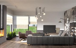 Casa individuala parter plus etaj Sanpetru Brasov zona Lempes - Poză 4