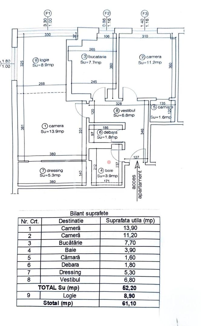 Investitie Suprafata Generoasa 2 Camere I Zona Garii - Poză 3