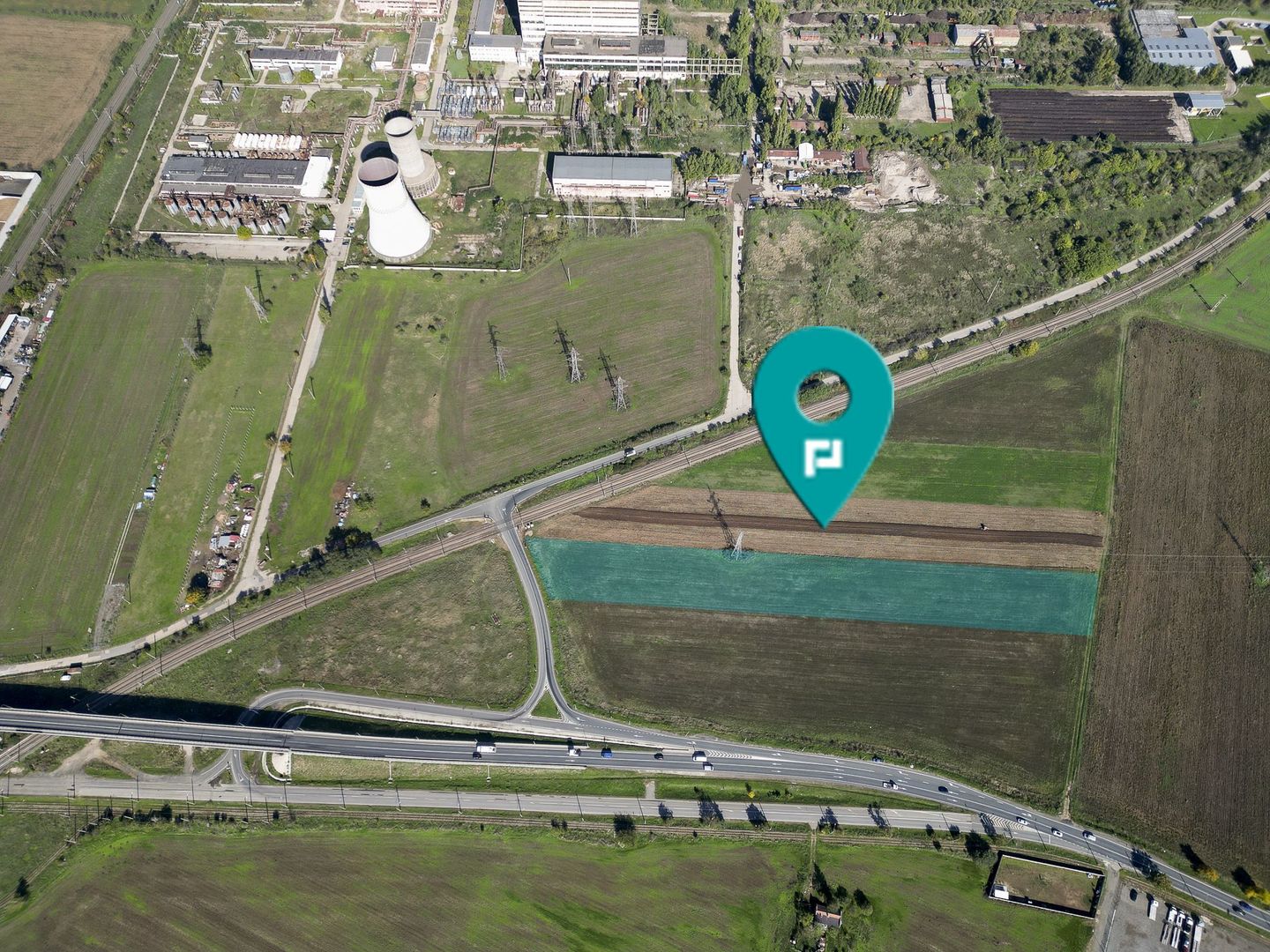 Teren 16,055mp în zona industriala Nord, Arad - Poză 1