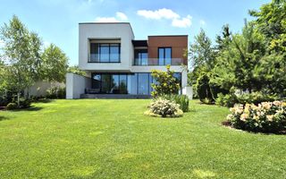Smart-Home nZEB spectaculoasa Bucuresti Sector 1 cu deschidere lac -teren 2000mp - Poză 11