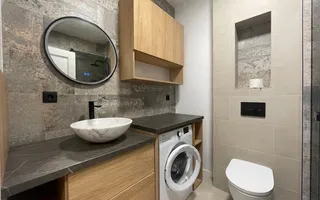 Apartament 2 camere decomandat,et 1-55mp,mobilat,6mp balcon,zona Brana-Selimbar - Poză 11
