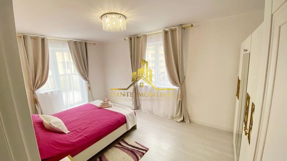 2 camere, mobilat lux, bloc nou, terasa, Floresti, Florilor - Poză 6