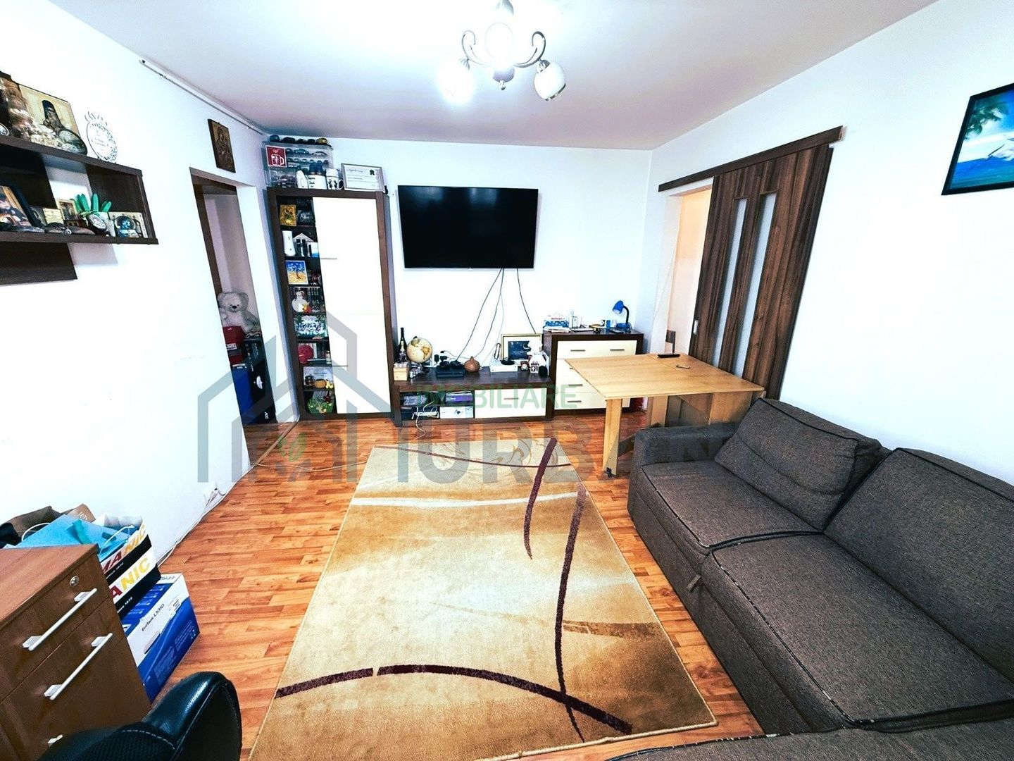 Apartament 3 camere semidecomandat, Alexandru cel Bun, spre Zimbru – 98.000 Euro - Poză 1