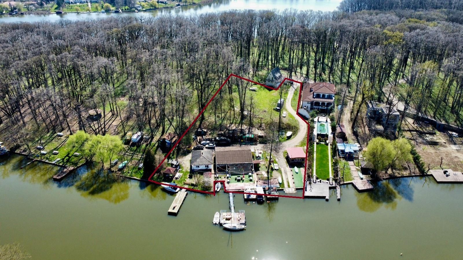 Oportunitate! Teren 4390mp, deschidere la Lac Snagov 70m, 5 pontoane - Poză 1