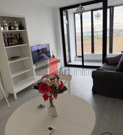 Închiriez 2 camere, 60 mp, parcare inclusă | Transparent Residence Militari - Poză 8