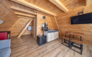 Teren 7,656 mp + Cabane tip A Frame, Fundata - Poză 9