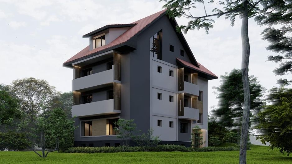 Apartament nou, 3 camere, zona Tractorul - Poză 1