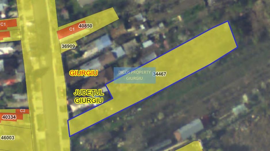 Teren intravilan Giurgiu – Șoseaua Bălănoaiei - Poză 2