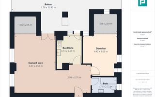 Apartament 2 camere 100 mp , Bucureștii Noi Sec. 1 Bucuresti - Poză 8