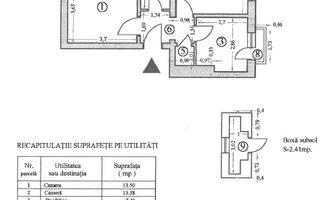 2 camere Gara de Nord-Parcul Duca-Bloc anvelopat - Poză 1