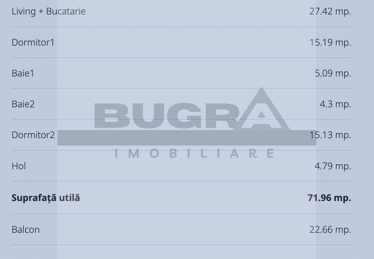 Apartament 3 camere, 72 mp, terasa, garaj, zona C. Coposu - Poză 2