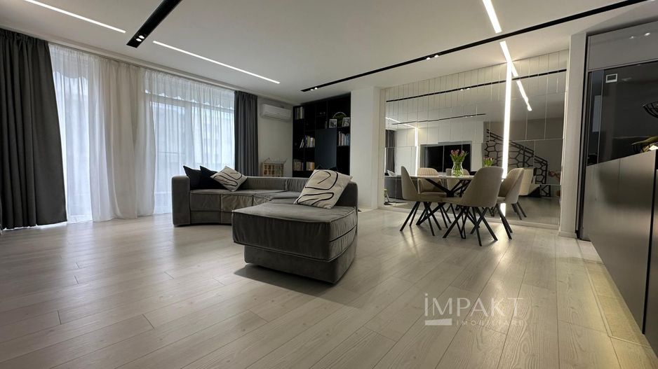 Penthouse Sopor | 120 mp | Design Modern | Terase 60 mp | 2 Parcari - Poză 1