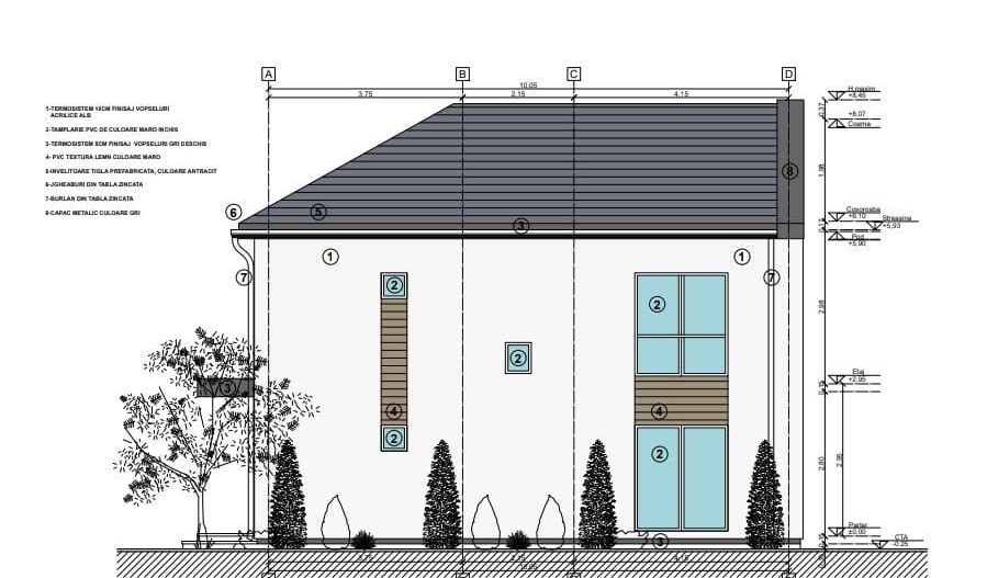 Casa MODERNA cu 300 mp in Sura Mica - Poză 7
