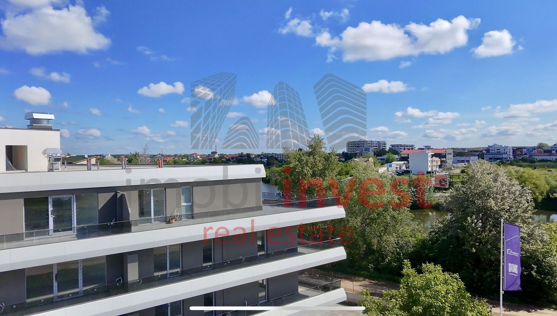Apartament 4 camere de vanzare Pipera in bloc cu vedere la lac - Poză 3