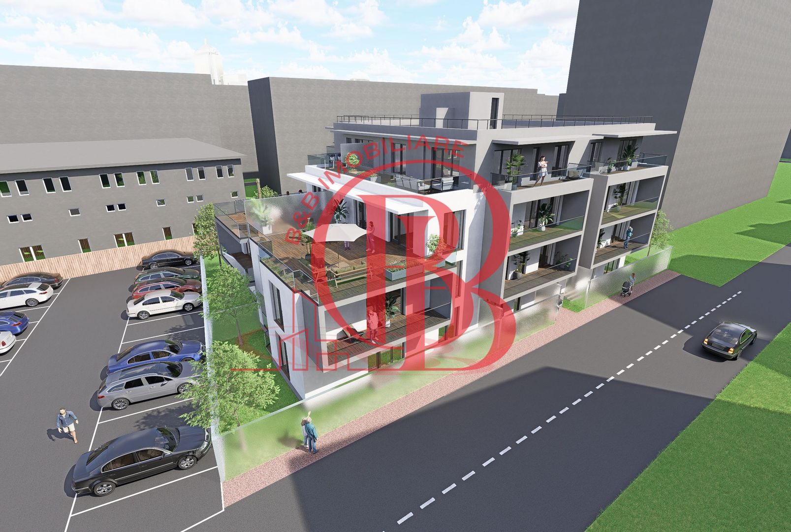 4 camere cu terasa  -proiect nou- Metrou Nicolae Teclu - Poză 5