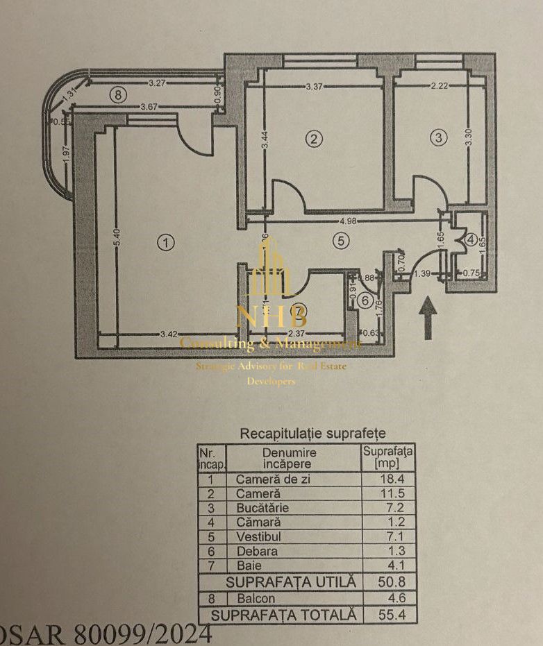 Apartament de vanzare zona tei, bloc 1986 - Poză 17