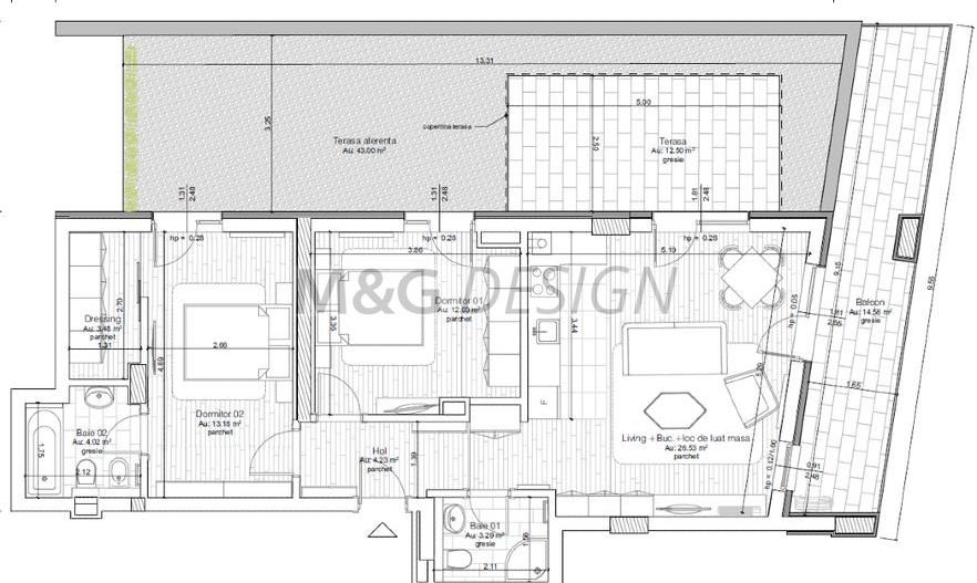 Apartament 3 camere Take Ionescu bloc nou - Poză 11