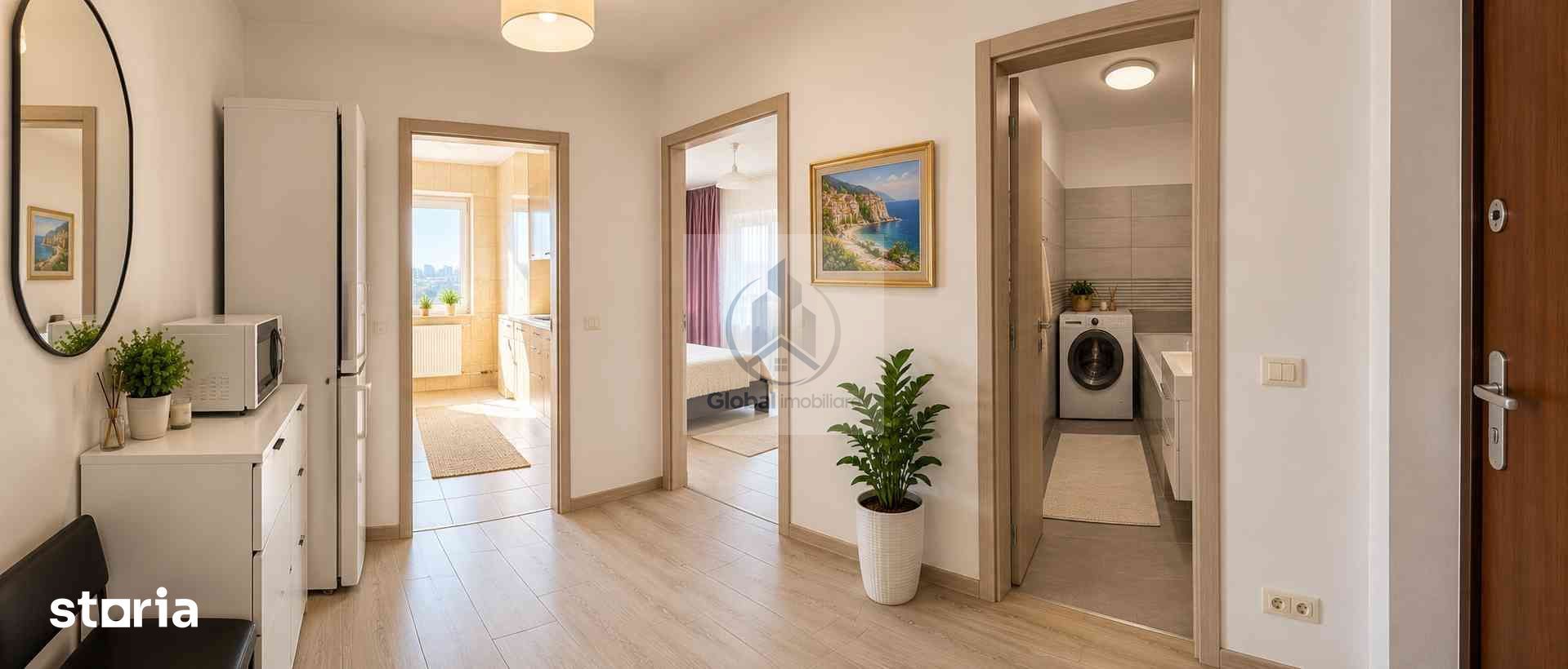Garsonieră spațioasă 39,9 mp | Balcon | Etaj 7 | Vedere deschisă - Poză 2