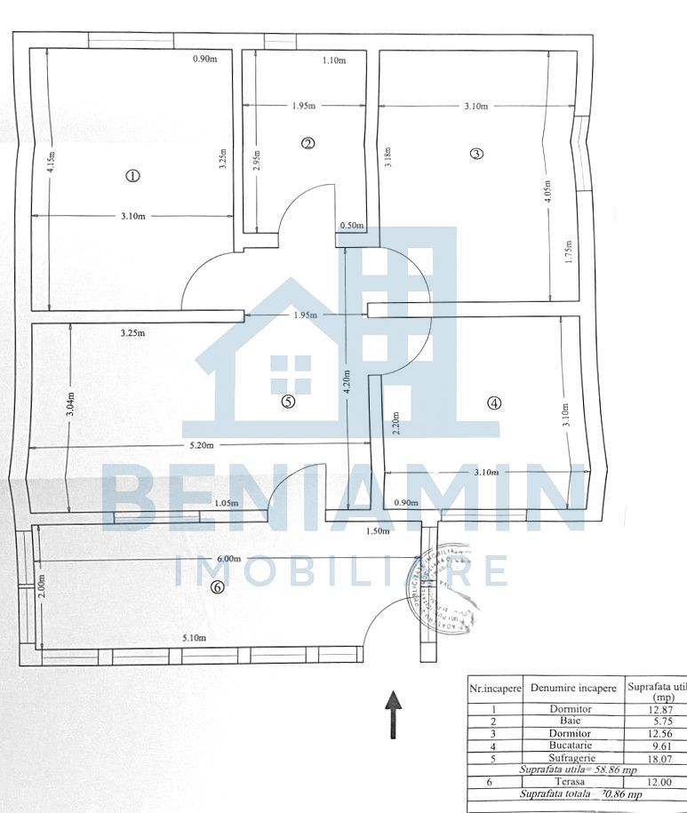 Casa de vanzare in Brestei -2014 -utilitati -220mp -dubla deschidere - Schiță 9